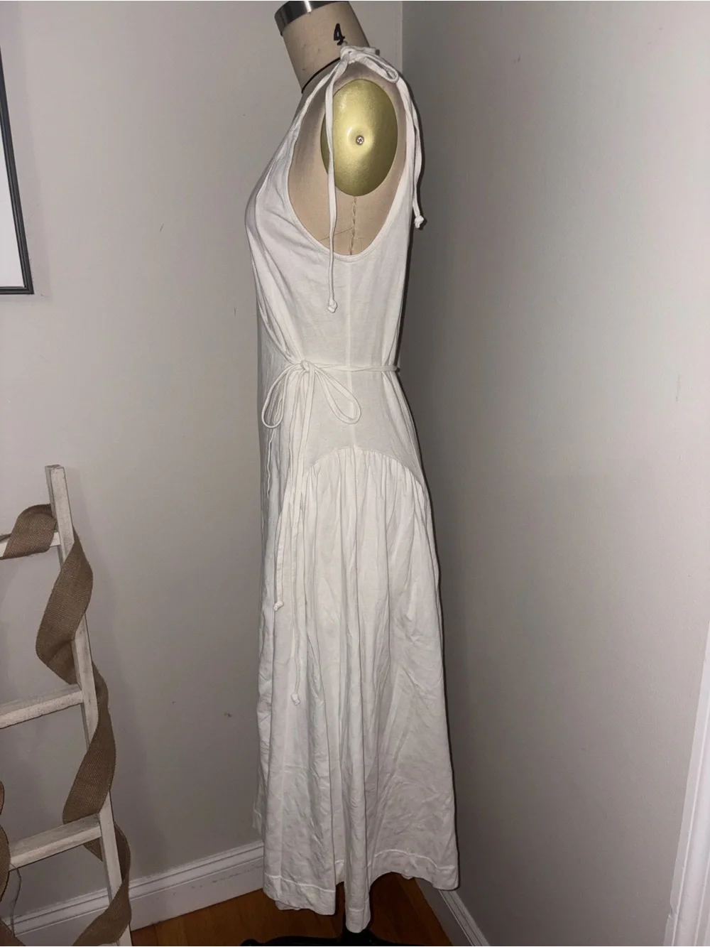 Free People Ivory Maisie Wrap Midi Dress Size X-Small